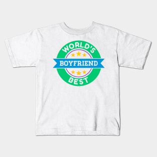 World's Best Boyfriend Kids T-Shirt